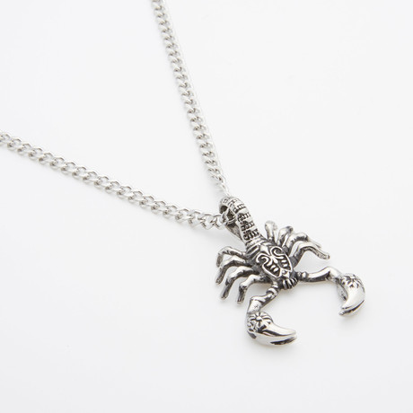 Scorpion Pendant // Silver