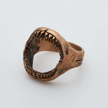 Jaws Ring // Bronze
