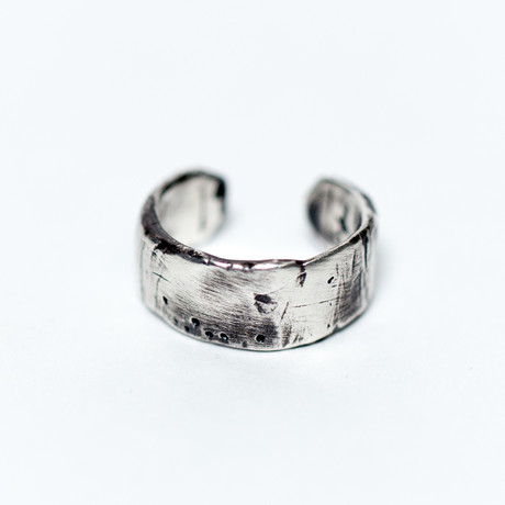 Adjustable Ring // Silver