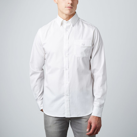 The Best Shirt Ever // Slim Cut // Long Sleeve // White