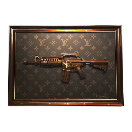 Gun Art // Louis Vuitton // Coco Pearl