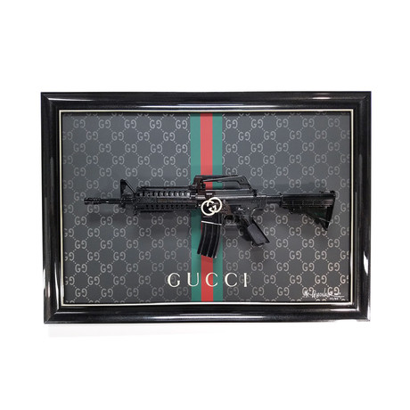 Gun Art // Gucci