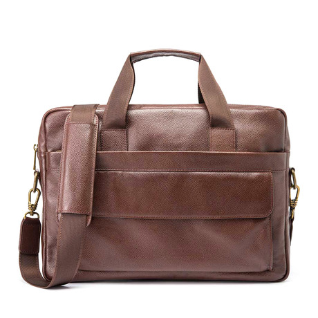 Model No. 1 // Leather Briefcase // Brown