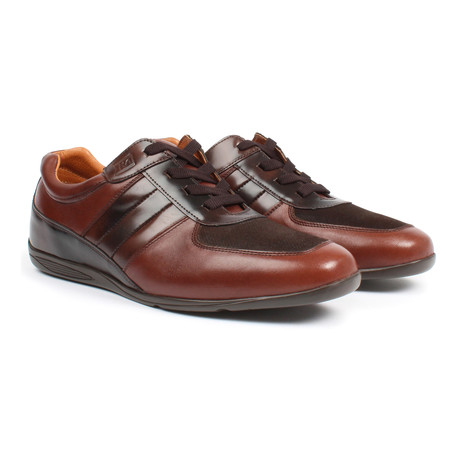 Porchs Lace-up Sneakers // Brown