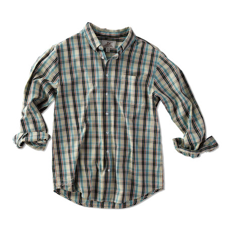 Mallory Plaid Button-Up Shirt // Islamorada Plaid
