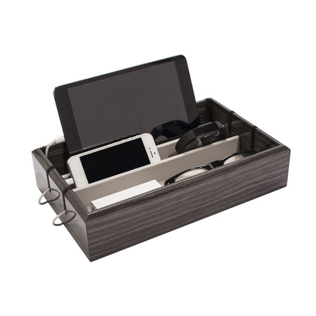 OYOBox Tech Tray // Zebra Gray