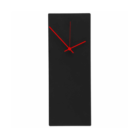 Blackout Clock // Red Hands         (Small)