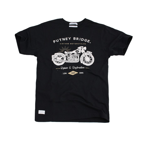 Motorcycles T-Shirt // Black