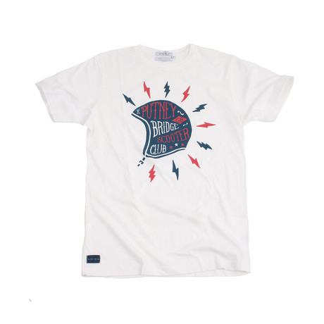 Scooter Club T-Shirt // White