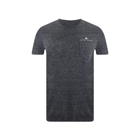 Pocket T-Shirt // Heather Steel Grey