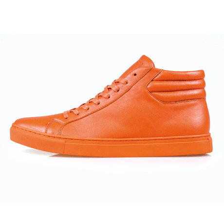 SWJ 5 Micro Mid-Tip Sneaker // Orange