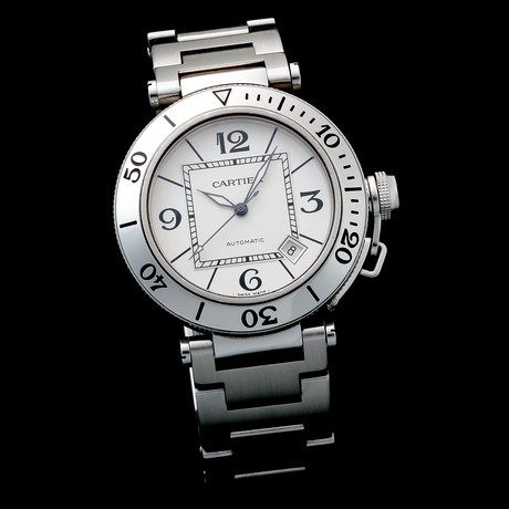 Cartier Pasha Seatimer Automatic // W3107U // Pre-Owned