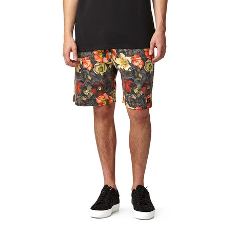 Frankie Dark Floral Short // Multi