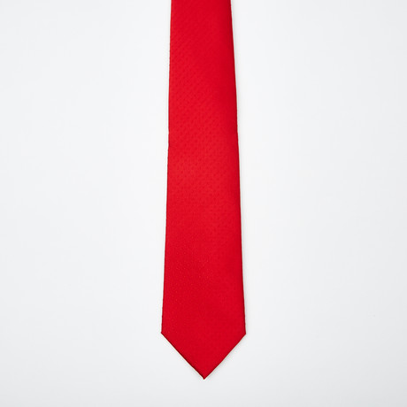 Lucas Silk Tie // Red