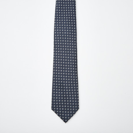 Symon Classic Silk Tie // Grey