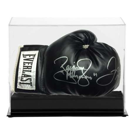 Signed Boxing Glove // Manny Pacquio + Floyd Mayweather Jr. II