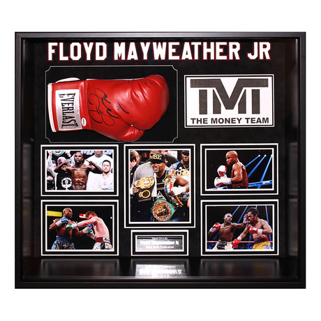 Signed Boxing Gloves // Floyd Mayweather Jr.