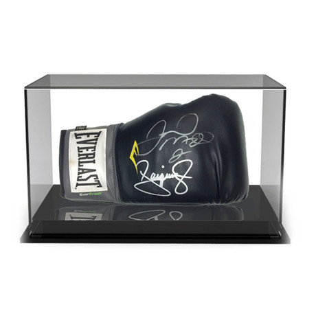 Signed Boxing Gloves // Manny Pacquio + Floyd Mayweather Jr. III