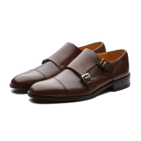 Adrian Leather Shoe // Dark Brown