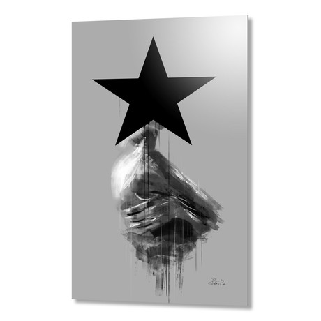 Black Star // Aluminum Print