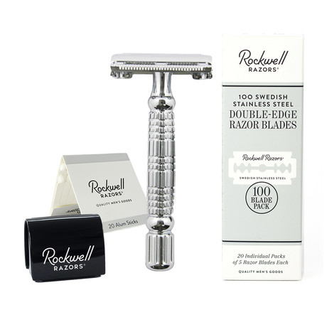Rockwell R1 // Single Setting Razor + Shaving Set