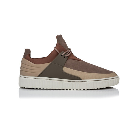 Castucci Low-Top Sneaker // Taupe + Cement