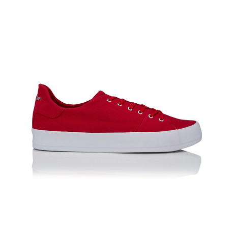 Carda Canvas Low-Top Sneaker // Red