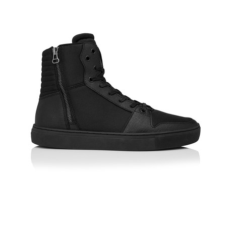 Alteri High-Top Sneaker // Black