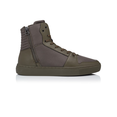 Alteri High-Top Sneaker // Military Green