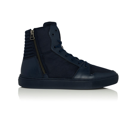 Alteri High-Top Sneaker // Navy