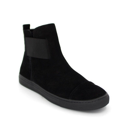 Tunnel Chelsea Core Suede Boot // Black