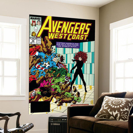 Avengers West Coast No. 48 Cover