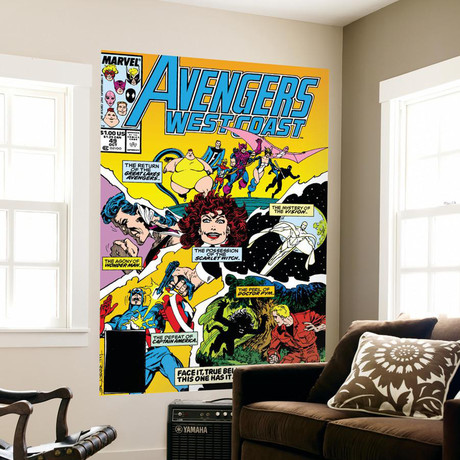 Avengers West Coast No. 49 Cover