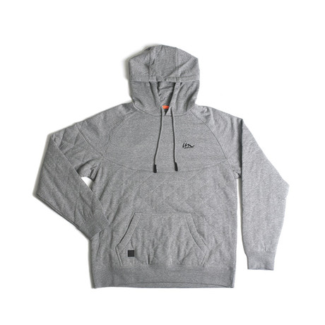 Hatch Hooded Sweatshirt // Grey