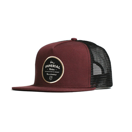 Crate Trucker // Maroon