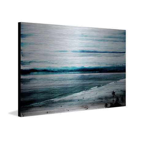 Blue Sunset // Wrapped Canvas