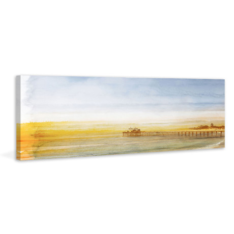 The Long Pier // Wrapped Canvas