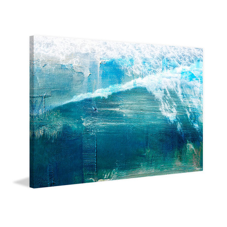 Under Big Waves // Wrapped Canvas