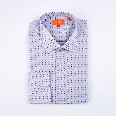 Balthus Long-Sleeve Button-Up Shirt // Lavender
