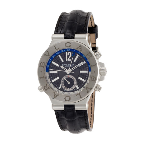 Bvlgari Diagono Collection GMT Automatic // DG40C14SLDGMT // Store Display