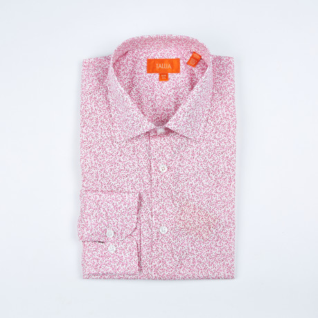 Marceau Long-Sleeve Button-Up Shirt // Pink