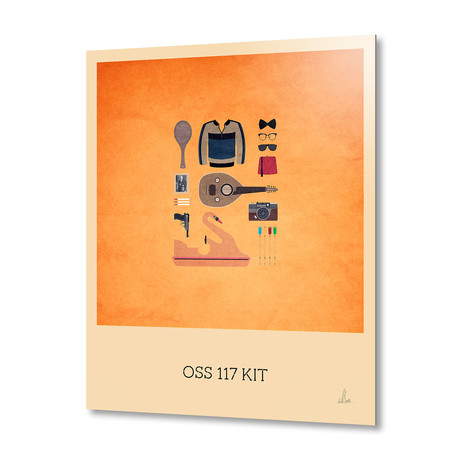 OSS 117 Kit // Aluminum Print