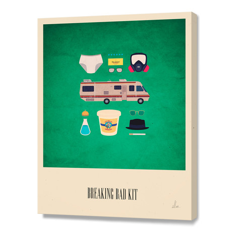 The Breaking Bad Kit // Stretched Canvas