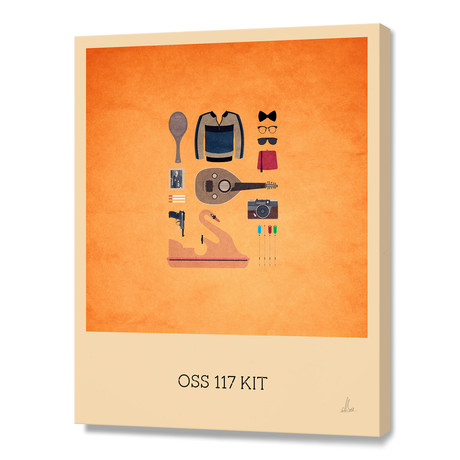 OSS 117 Kit // Stretched Canvas