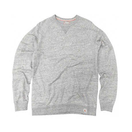 Saturday Crewneck Sweater // Heather Grey