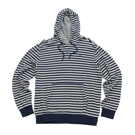 Crafter Hoodie // Old White + Navy