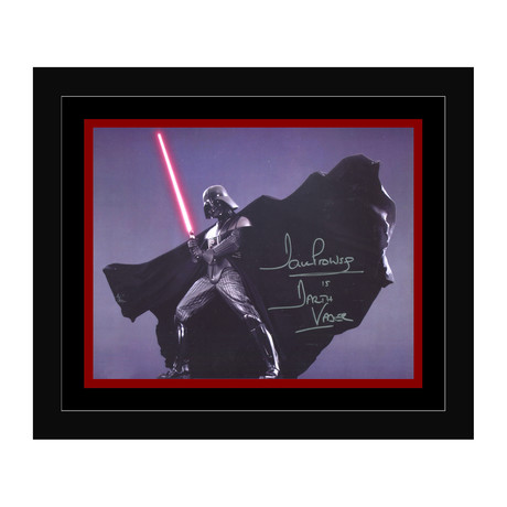 Darth Vader // David Prowse Signed Photo
