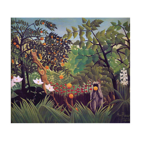 Henri Rousseau // Exotic Landscape // 1908