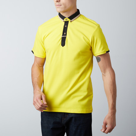 Short-Sleeve Polo // Yellow