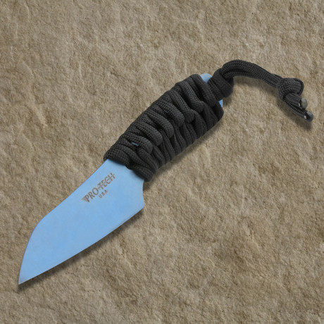 Titanium Mini-Fixed Blade // Blue